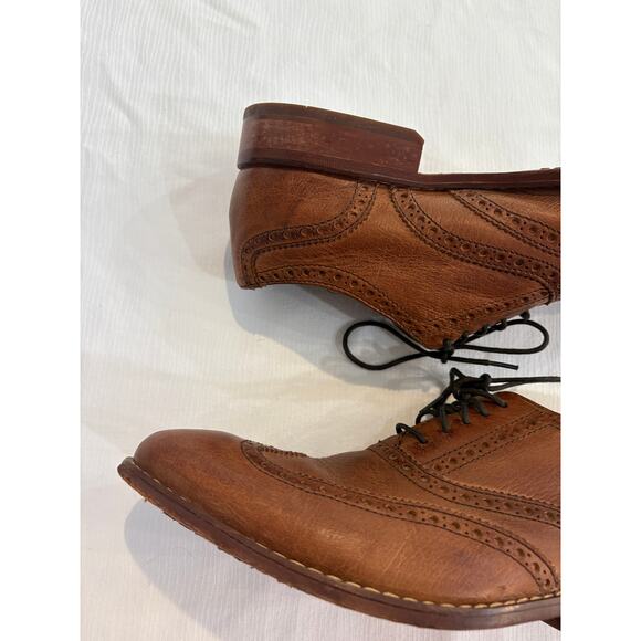Cole Haan Air Colton Wing Tip Oxfords Shoes Distressed Brown C10027 Mens 8 M main image 7